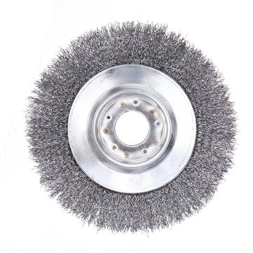 Drillpro 150mm Steel Wire Trimmer Head Derusting Weeding Wheel Grass Brush Cutter Dust Removal Weedi
