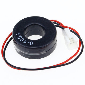 5pcs Blue Light AC 60-500V 0-100A D18 Square LED Digital Dual Display Voltmeter Ammeter Voltage Gaug