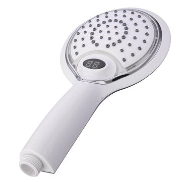 Xueqin 3 Colors Change LED Light Shower Head Temperature Sensor Spray Water Faucet