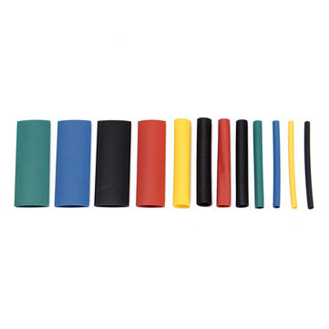 530 PCS Halogen-Free 2:1 Heat Shrink Tubing Wire Cable Sleeving Wrap Wire Kit 8Size 5Color