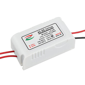 5Pcs Yushun LS-5S 5V 5W AC to DC Switching Power Supply Module Monitoring Power Supply with White Sh