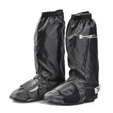 GHOST RACING Waterproof Shoe Rain Covers Motocross Motorcycle Gear Bike Reusable Anti... (SIZE 3: M)