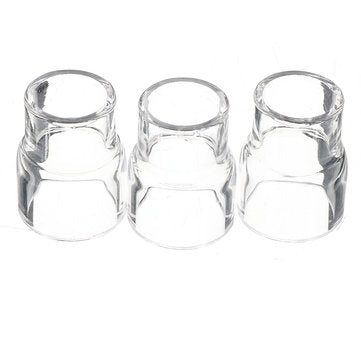 15Pcs TIG Welding Torch Gas Lens #12 Cup Kit for WP-9/20/25 Series 1/8inch