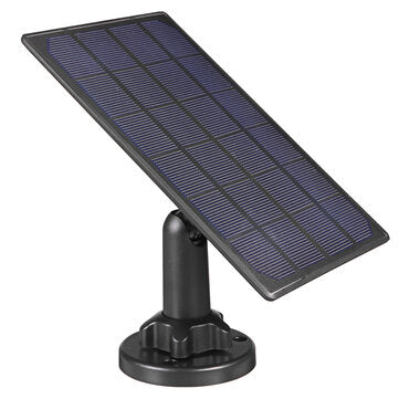 5V High Efficiency Waterproof Solar Panel For Security Camera With 3m/10Ft Charging Cable for IP CCT