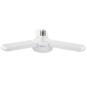 AC175-265V E27 48W Pure White Angle Adjustable 3+1 Foldable 120LED Ceiling Light Bulb Indoor Garage