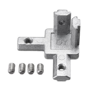 Suleve CJ20 T Slot 3 Way 90 Degree Inside Corner Connector Joint Bracket for 2020 Series Aluminum