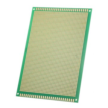 5pcs 12 x18cm FR4 Single-Sided PCB Experiment Printed Circuit Board Epoxy Glass Fiber FR-4 Green Pro