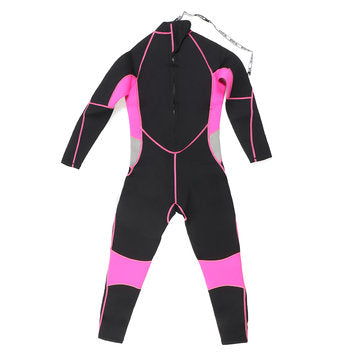 Women 3mm Thicken Diving Set Scuba Suit Surfing Swimming Warm Swimwear Ladies (SIZE: XS)