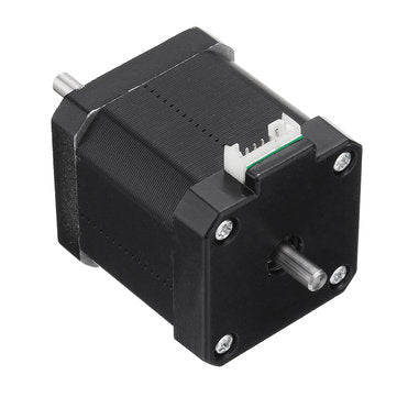 HANPOSE 17HS8401S-D150S Double Shaft 48mm Nema 17 Stepper Motor 42 Motor 42BYGH 1.8A 52N.cm 4-lead f