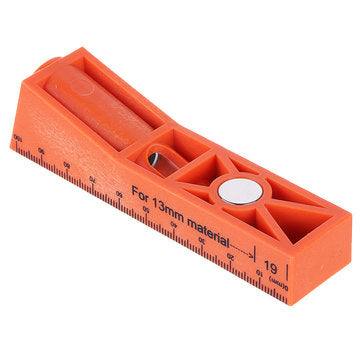 Drillpro Woodwokring Single Magnetic Woodworking Pocket Hole Jig Angle Drill Guide Drill Bit Hole Pu