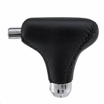 Universal Black PU Leather Automatic Transmission Gear Shift Knob For Honda