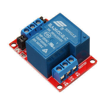 5Pcs BESTEP 1 Channel 24V Relay Module 30A With Optocoupler Isolation Support High And Low Level Tri