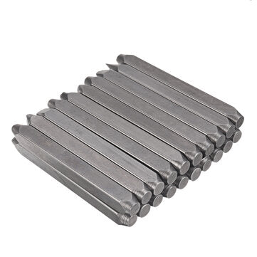 20Pcs Steel Punches Flower Leaf Stamps Die Jewelry Making Stamping Tool Kit