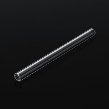 10Pcs Length 100mm OD 10mm 1.5mm Thick Wall Borosilicate Glass Blowing Tube Lab