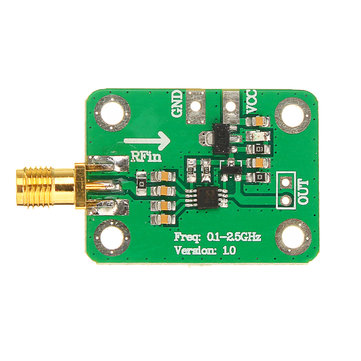 0.1 - 2.5GHz RF Power Meter Logarithmic Detectoration Assortment Logarithmic Detector Power Detectio