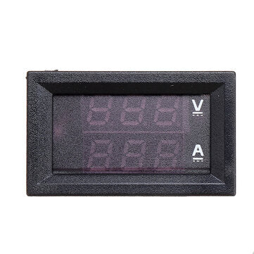 5Pcs DC 7-110V 10A Three-digit Ammeter High Voltage Digital Display Voltage and Current Meter Voltme