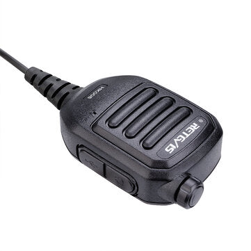 RETEVIS New HK008 2-Pin Plug Handheld Microphone Speaker with Adjustable Volume Knob