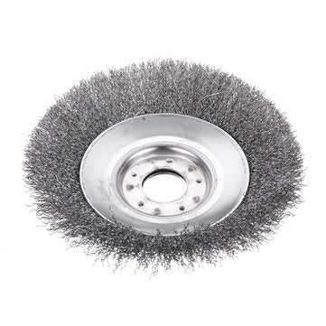 Drillpro 150mm Steel Wire Trimmer Head Derusting Weeding Wheel Grass Brush Cutter Dust Removal Weedi