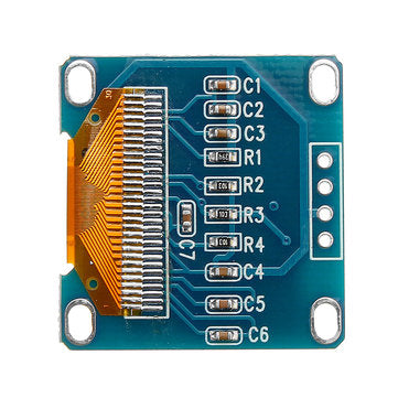 5Pcs 0.96 Inch Blue Yellow IIC I2C OLED Display Module