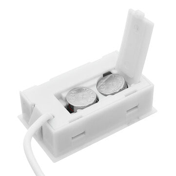 Mini LCD Digital Thermometer Hygrometer Fridge Freezer Temperature Humidity Meter White Egg Incubato