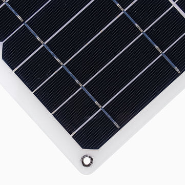 60W 18V Monocrystaline EVA+PET Solar Panel Rear Junction Box with Cables