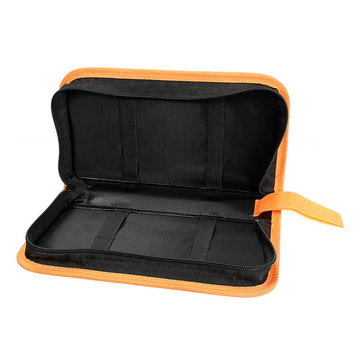 Yellow Edges Tool Bag Electrician Canvas Repair Soldering Iron Chisel Roll Electrical Tools Utility
