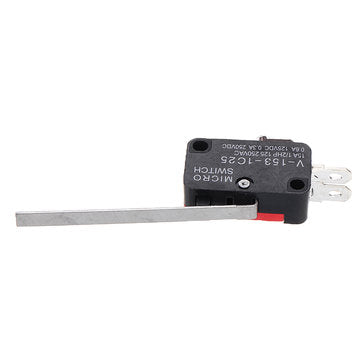 5PCS  V-153-1C25 Long Hinge Lever Miniature Basic Micro Switch SPDT 15A