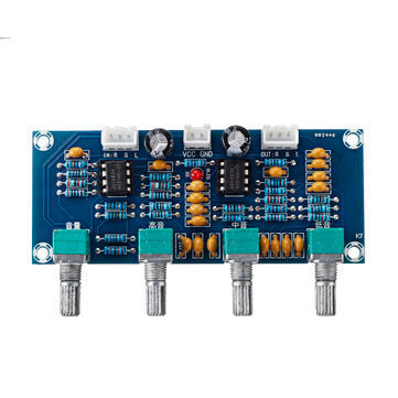 XH-A901 Digital Power Amplifier Board DC Tone Board High and Low Tone Adjustment Pre-board DC12-24V