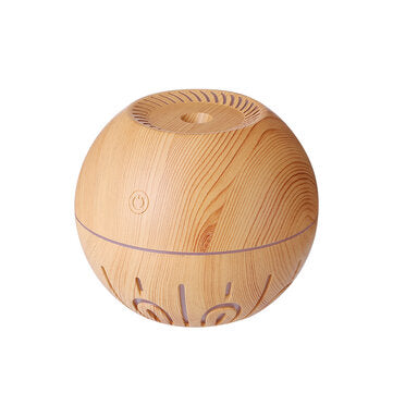 Bakeey 330ml Air Humidifier Umidificador Aroma Essential Oil Diffuser Air Fr... (COLOR.: LIGHTBROWN)