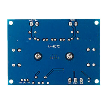 XH-M572 High-power Digital Power Amplifier Board TPA3116D2 Chassis Dedicated to Plug-in 5-28V Output