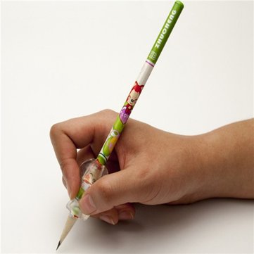 Soft Pen Holder Kids Ultra Pencil Pen Control Right Left Handed Holder Soft Silicone Grip Ambidextro