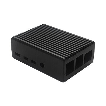 Caturda C2444 Aluminum Alloy Protective Case Heatsink Enclosure for Raspberry Pi 4B