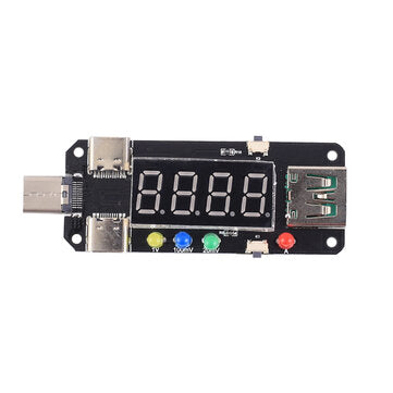 XY-WPDT USB Charging Trigger Charger Voltmeter Ammeter 5V/9V/12V/15V/20V/PPS PD2.0 PD3.0 Type-C USB