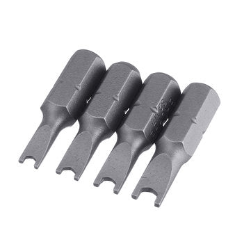 BROPPE 44Pcs S2 Screwdriver Bit Set Phillips Slotted Torx Hex Screwdriver Bits with Extension Rod 1/