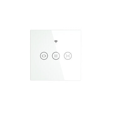 MoesHouse RF WiFi Smart Touch Curtain Blinds Roller Shutter Switch With RF Remote Controller Tuya Sm