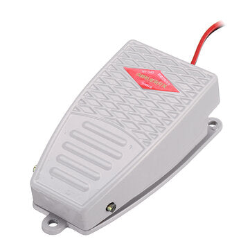 1.5M Foot Switch Pedal Metal Aluminum Shell Pedal Belt with Connector Foot Control for Spot Welding