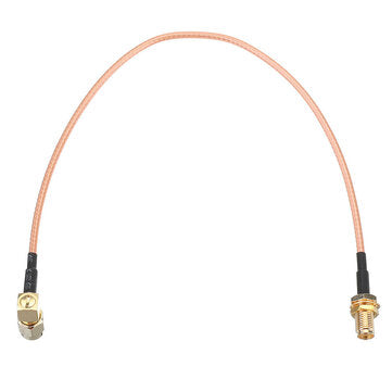 5Pcs 50CM SMA cable SMA Male Right Angle to SMA Female RF Coax Pigtail Cable Wire RG316 Connector Ad