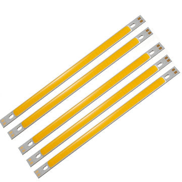 5pcs LUSTREON Warm White High Power 10W COB LED Chip Light DC12-14V for DIY 200x10MM Lamp