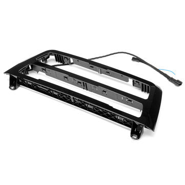 Illuminated LED Dual Color AC Radio Trim Retrofit For BMW 3 4 M3 M4 Series F30 F31 F32 F33 F34 F36 F