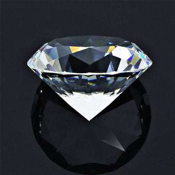 60mm Big K9 Crystal Clear Diamond Glass Art Paperweight Decorations Ornament Creative Gifts