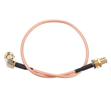 5Pcs 50CM SMA cable SMA Male Right Angle to SMA Female RF Coax Pigtail Cable Wire RG316 Connector Ad