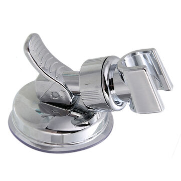 Universal Adjustable Hand Shower Holder Suction Cup Holder Full Plating Shower Rail Head Holder Bath