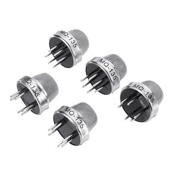 5Pcs MQ135 MQ-135 Air Quality Sensor Hazardous Gas Detection Module for Detect Ammonia Sulfides Benz