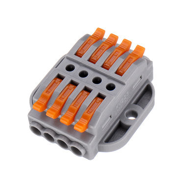 3pcs PCT-224A Quick Terminals Wire Connector Universal Terminal Block 32A