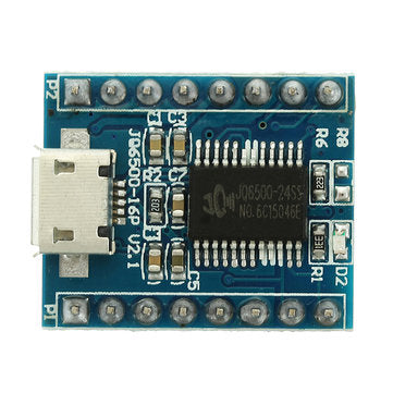 5Pcs JQ6500 Voice Sound Module USB Replace One To 5 Way MP3 Voice Standard 16M