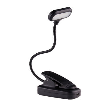 Reading Light USB Rechargeable Flexible LED Clip Reading Night Light Children Bedside L... (TYPE: B)