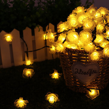 11/12/22M Solar LED String Lights Waterproof Christma... (LENGTH: 22M | LIGHT COLOR: COLOURFULLIGHT)