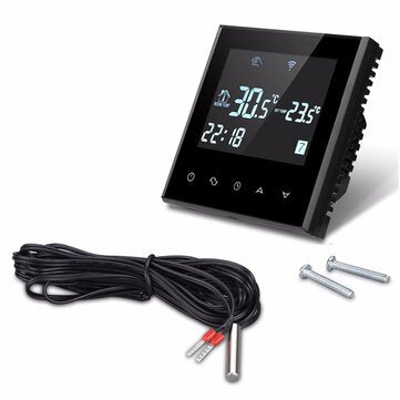 MINCO HEAT HY03WE-4wifi 220V APP Controlled Intelligent and Smart Wifi Room Thermostat Electric Heat