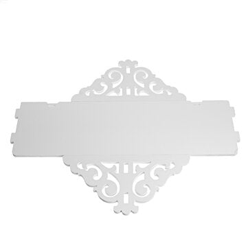 Wall Mount Carved Shelves Key Storage Hanger Holder Home Decor for Decorative Clothes Hook Rack