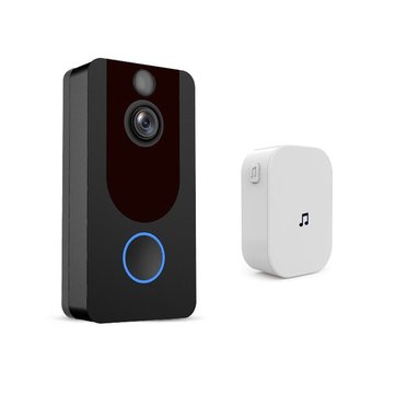 V7 Smart Video Doorbell HD 1080P Camera Intercom With Chime Night vis... (PACKAGE: DOORBELLDINGDONG)